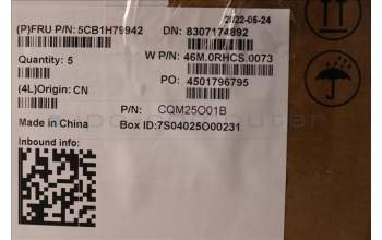 Lenovo 5CB1H79942 Tastatur inkl. Topcase ASM_UK W 82R7 CG BL