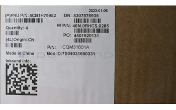 Lenovo 5CB1H79952 Tastatur inkl. Topcase ASM_RUS W 82R7 CG BL