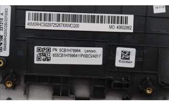 Lenovo 5CB1H79964 Tastatur inkl. Topcase ASM_SLV W 82R7 CG BL