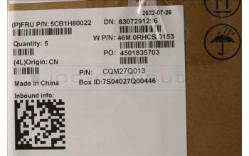 Lenovo 5CB1H80022 Tastatur inkl. Topcase ASM_HBW W 82R7 SB BL