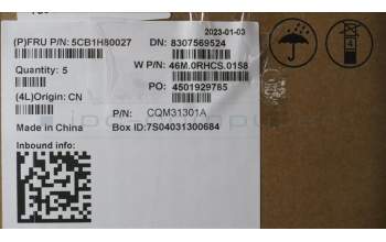 Lenovo 5CB1H80027 Tastatur inkl. Topcase ASM_SLV W 82R7 SB BL