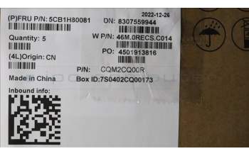 Lenovo 5CB1H80081 Tastatur inkl. Topcase ASM_POR W 82RA SG