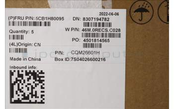 Lenovo 5CB1H80095 Tastatur inkl. Topcase ASM_NORDIC W 82RA SG