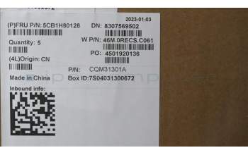 Lenovo 5CB1H80128 Tastatur inkl. Topcase ASM_BEL W 82RA CG