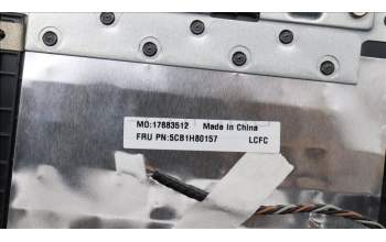 Lenovo 5CB1H80157 Tastatur inkl. Topcase ASM_FRA L82TU BU_BK
