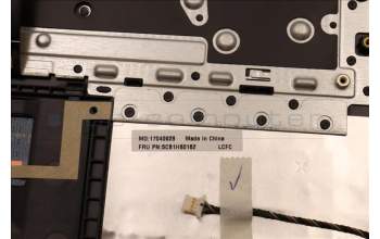 Lenovo 5CB1H80162 Tastatur inkl. Topcase ASM_HBW L82TU BU_BK