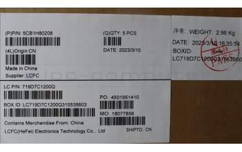 Lenovo 5CB1H80208 Tastatur inkl. Topcase ASM_THAI L82TU IG_IMR