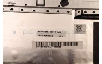 Lenovo 5CB1H80218 Tastatur inkl. TopcaseASM_CZE/SLKL82TVBU_BK_TEX