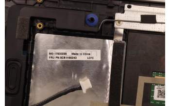 Lenovo 5CB1H80243 Tastatur inkl. Topcase ASM_UK L82TV BU_BK_TEX