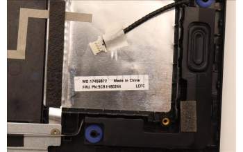 Lenovo 5CB1H80244 Tastatur inkl. Topcase ASM_UKR L82TV BU_BK_TEX