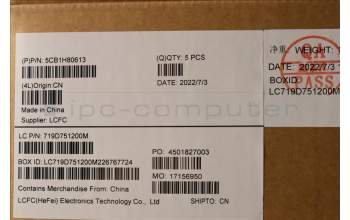 Lenovo 5CB1H80613 Tastatur inkl. Topcase ASM_KOR L82TV IG_IMR