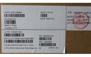 Lenovo 5CB1H80690 Tastatur inkl. Topcase ASM_CZE/SLK L82RL FPABU