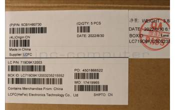 Lenovo 5CB1H80730 Tastatur inkl. Topcase spanisch L82RL FP AG U