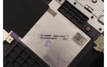 Lenovo 5CB1H80743 Tastatur inkl. Topcase ASM_GRE L82RL FP AG U