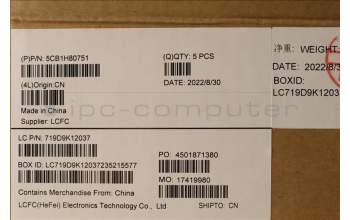 Lenovo 5CB1H80751 Tastatur inkl. Topcase ASM_EURO ENG L82RLFPAGU