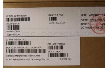 Lenovo 5CB1H80790 Tastatur inkl. Topcase ASM_UK L82RL NFP AB U