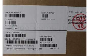 Lenovo 5CB1H80792 Tastatur inkl. Topcase spanisch L82RL NFP AB U