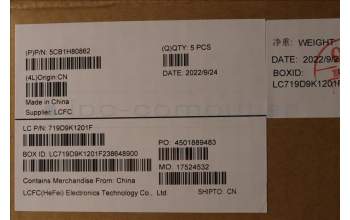 Lenovo 5CB1H80862 Tastatur inkl. Topcase ASM_RUS L82RL NFP AG U