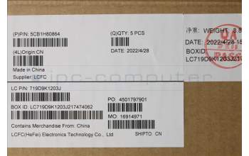 Lenovo 5CB1H80864 Tastatur inkl. Topcase deutsch L82RL NFP AG U