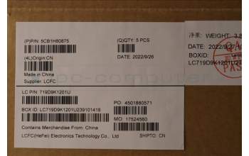 Lenovo 5CB1H80875 Tastatur inkl. Topcase ASM_EURO ENGL82RLNFPAGU