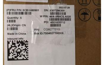 Lenovo 5CB1H80901 Tastatur inkl. Topcase ASM_HBW W 82R8 SG