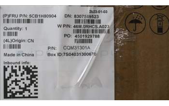 Lenovo 5CB1H80904 Tastatur inkl. Topcase ASM_BEL W 82R8 SG