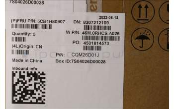 Lenovo 5CB1H80907 Tastatur inkl. Topcase schweiz W 82R8 SG