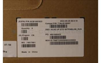 Lenovo 5CB1H81623 Tastatur inkl. TopcaseASM_RUS C82SH StoBL