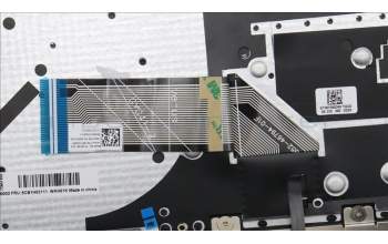 Lenovo 5CB1H82111 C-Cover with keyboard,Slovenian,Storm Grey,Backlight