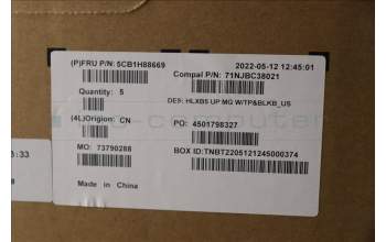 Lenovo 5CB1H88669 Tastatur inkl. Topcase ASM_ENG C21DL MGBL