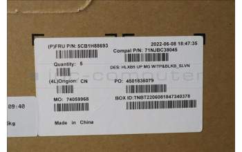 Lenovo 5CB1H88693 Tastatur inkl. Topcase ASM_SLV C21DL MGBL