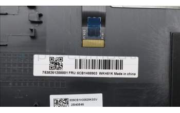 Lenovo 5CB1H88903 Tastatur inkl. TopcaseASM_FRA/ARA C82S9RGB BLA