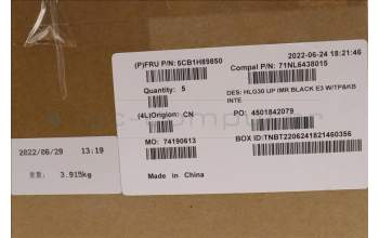 Lenovo 5CB1H89850 Tastatur inkl. TopcaseASMEURO ENG C82S9 E3 BLA