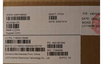 Lenovo 5CB1H92022 Tastatur inkl. Topcase ASM_ENG L82QD FPSD