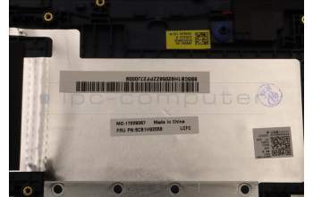 Lenovo 5CB1H92058 C-Abdeckung mit Tastatur, Deutsch, tiefblau, Ohne_Fingerabdruckscanner
