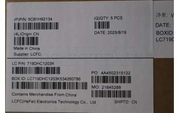 Lenovo 5CB1H92134 Tastatur inkl. Topcase spanisch L82QD NFPSD