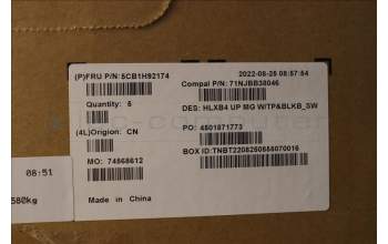 Lenovo 5CB1H92174 Tastatur inkl. Topcase schweiz C21DK MGBL