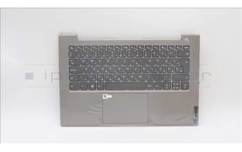 Lenovo 5CB1H92822 C-Cover with keyboard,Hungarian,Mineral Grey,Non_Backlight