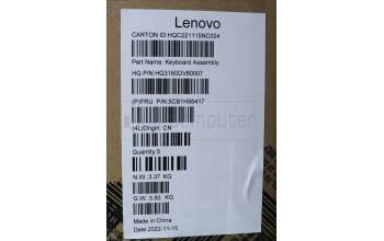 Lenovo 5CB1H95417 Tastatur inkl. Topcase ASM_ITA H 82SK CLGY UMA