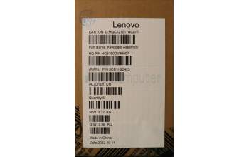 Lenovo 5CB1H95423 Tastatur inkl. Topcase ASM_RUS H 82SK CLGY UMA
