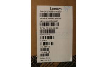 Lenovo 5CB1H95436 Tastatur inkl. Topcase ASM_BUL H 82SK STGY DIS