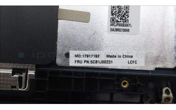 Lenovo 5CB1J00231 Tastatur inkl. Topcase ASM_ITAL82SFFP_AB_BL_ML