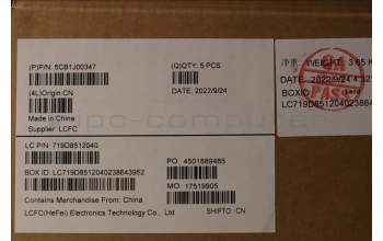 Lenovo 5CB1J00347 Tastatur inkl. TopcaseASM_EUROENGL82SFFPCGBL_ML
