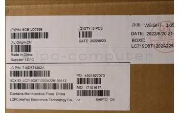 Lenovo 5CB1J00359 Tastatur inkl. Topcase ASM_KORL82SFFP_CG_BL_ML