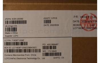 Lenovo 5CB1J00392 Tastatur inkl. TopcaseASM_LASPAL82SFFP_CG_BL_PC