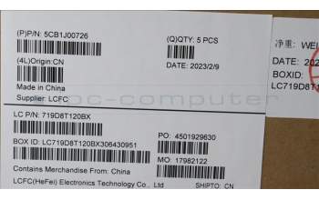 Lenovo 5CB1J00726 Tastatur inkl. Topcase spanisch L82SFFP_CG_NB_PC