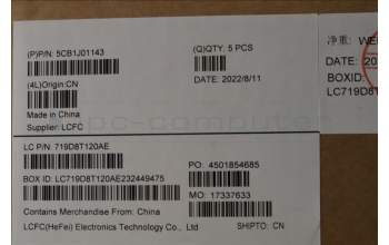 Lenovo 5CB1J01143 Tastatur inkl. Topcase ASM_BULL82SFFP_SG_BL_ML