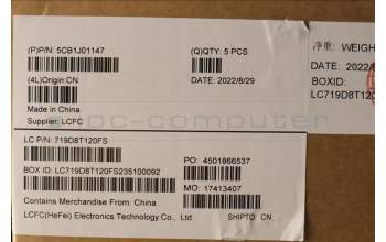 Lenovo 5CB1J01147 Tastatur inkl. Topcase ASM_FRAL82SFFP_SG_BL_ML