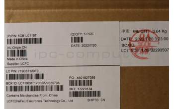 Lenovo 5CB1J01167 Tastatur inkl. TopcaseASM_THAIL82SFFP_SG_BL_ML