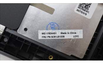 Lenovo 5CB1J01228 Tastatur inkl. Topcase spanisch L82SFFP_SG_NB_ML